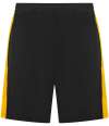 LV887 Finden + Hales Kids Knitted Shorts Black / Gold colour image
